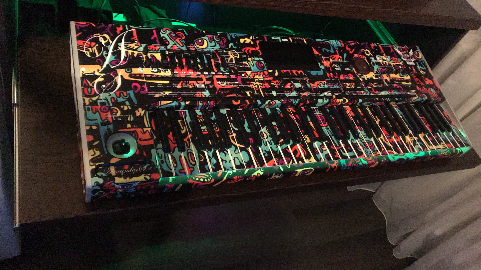 Print Crop Design 1 Korg Pa4x Folija 25