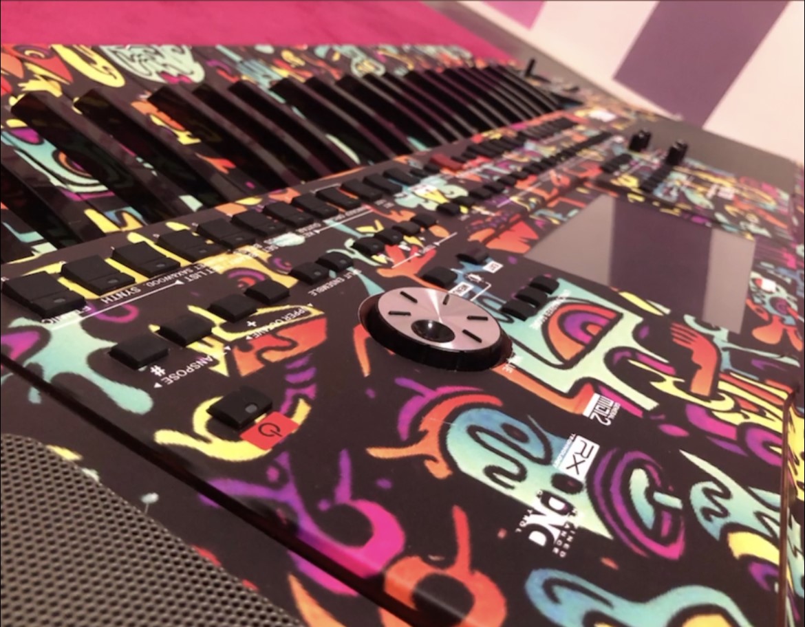 Print Crop Design Korg Pa700 Folija 44